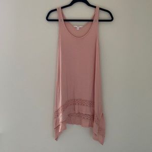 Sun & Shadow blush tunic